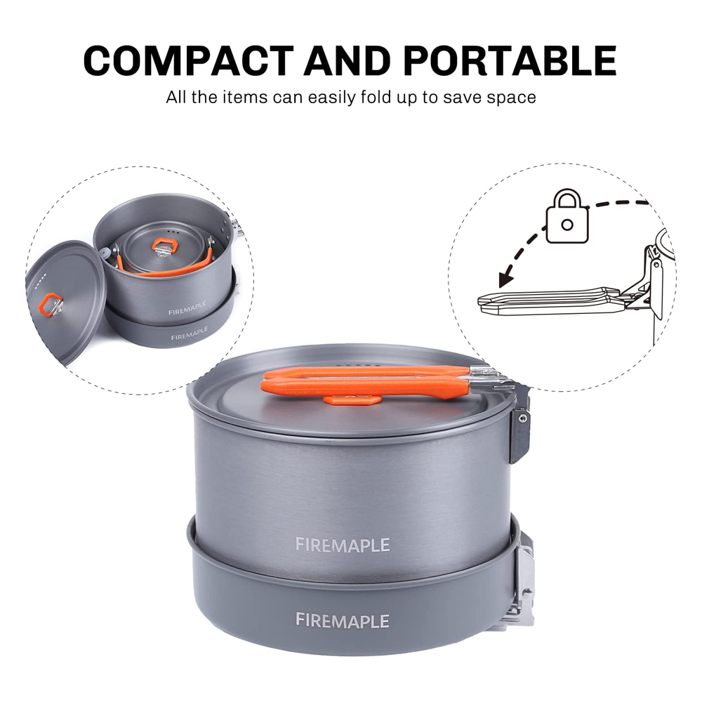 Fire Maple utensilios Camping  - Camping Cooking Trangia reseña y precio