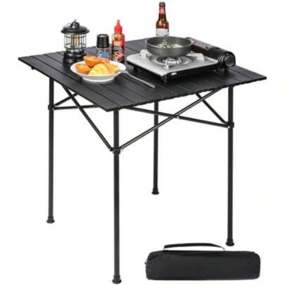 Mesa de camping enrollable, pl - Camping Cooking Requirements reseña y precio
