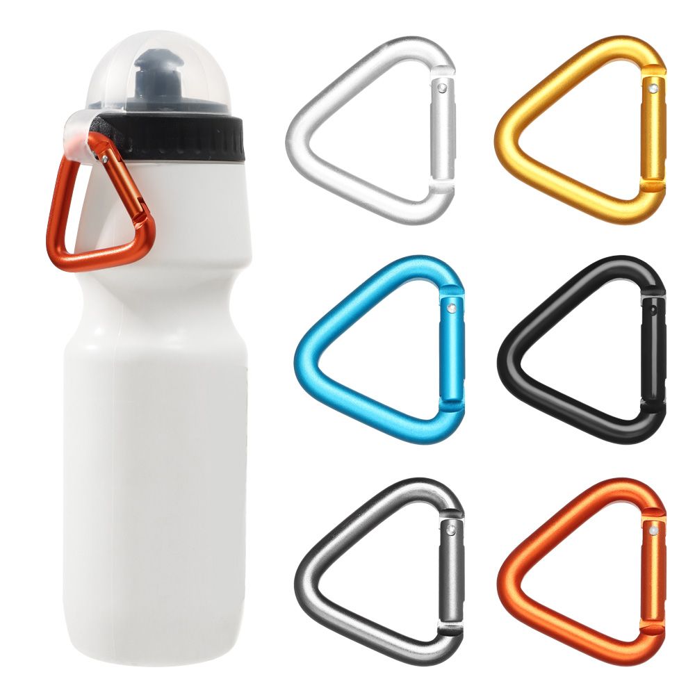 Mosquetón colorido triangular/ - Camping Cooking Can reseña y precio
