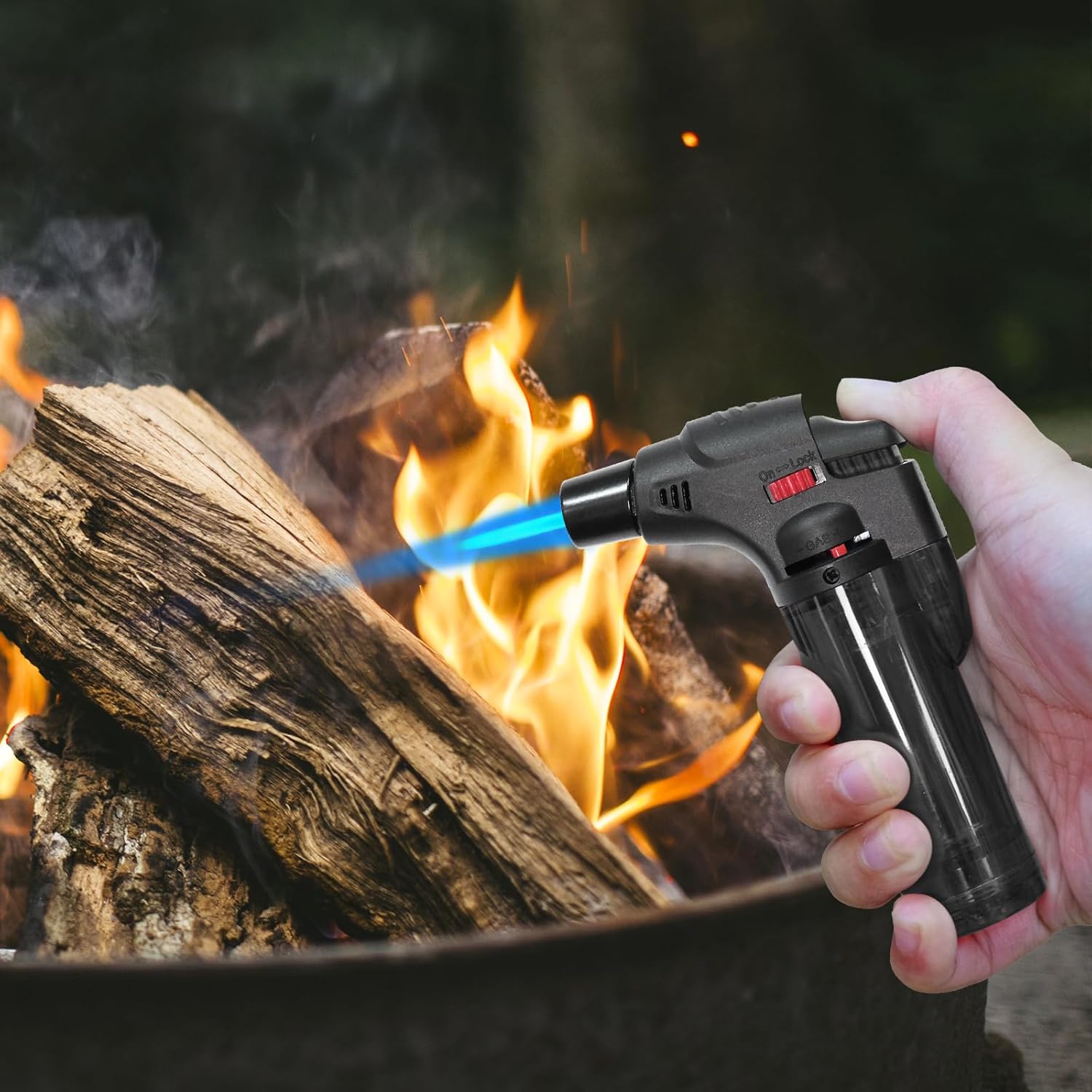 Encendedor de llama de chorro  - Camping Cooking Butane reseña y precio