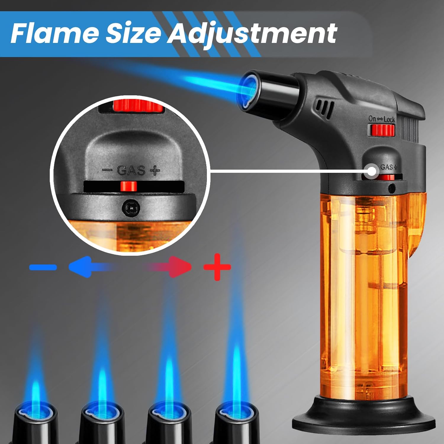Encendedor de llama de chorro  - Camping Cooking Butane reseña y precio