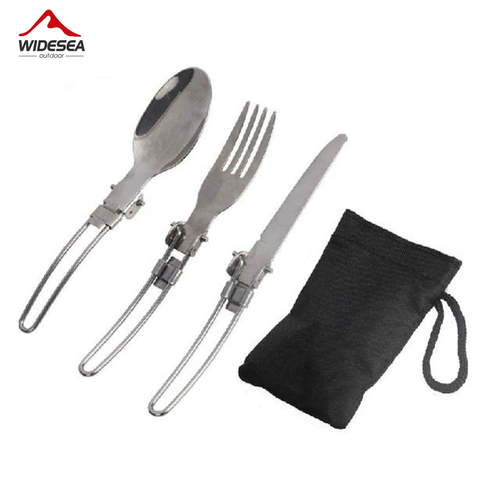 3 uds 1 Juego portátil al aire - Camping Cooking And Cutlery Set reseña y precio